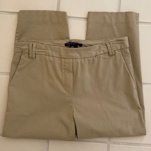 Zac & Rachel pull on tan Capri pants